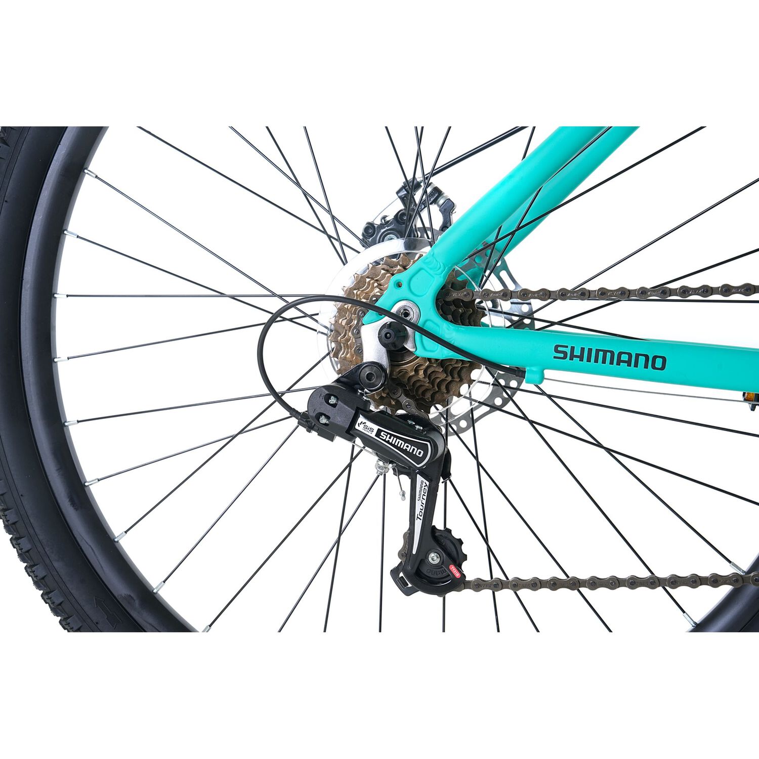 Bicicleta Totem Mtb Aro 27.5*17 Skyblue Color Turquesa image number 3.0