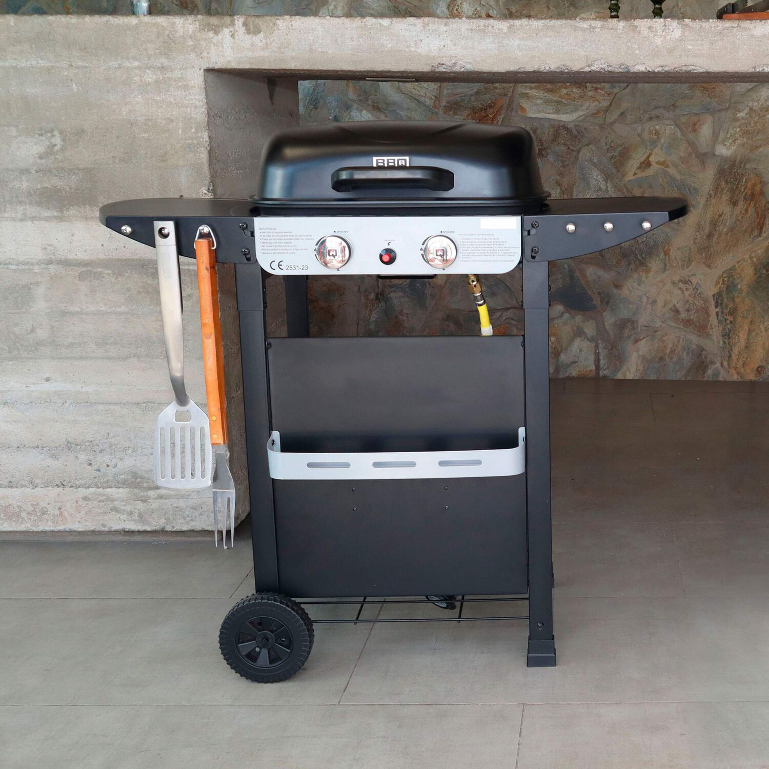 Parrilla A Gas Denver Pro Bbq201gca Bbq Grill image number 6.0