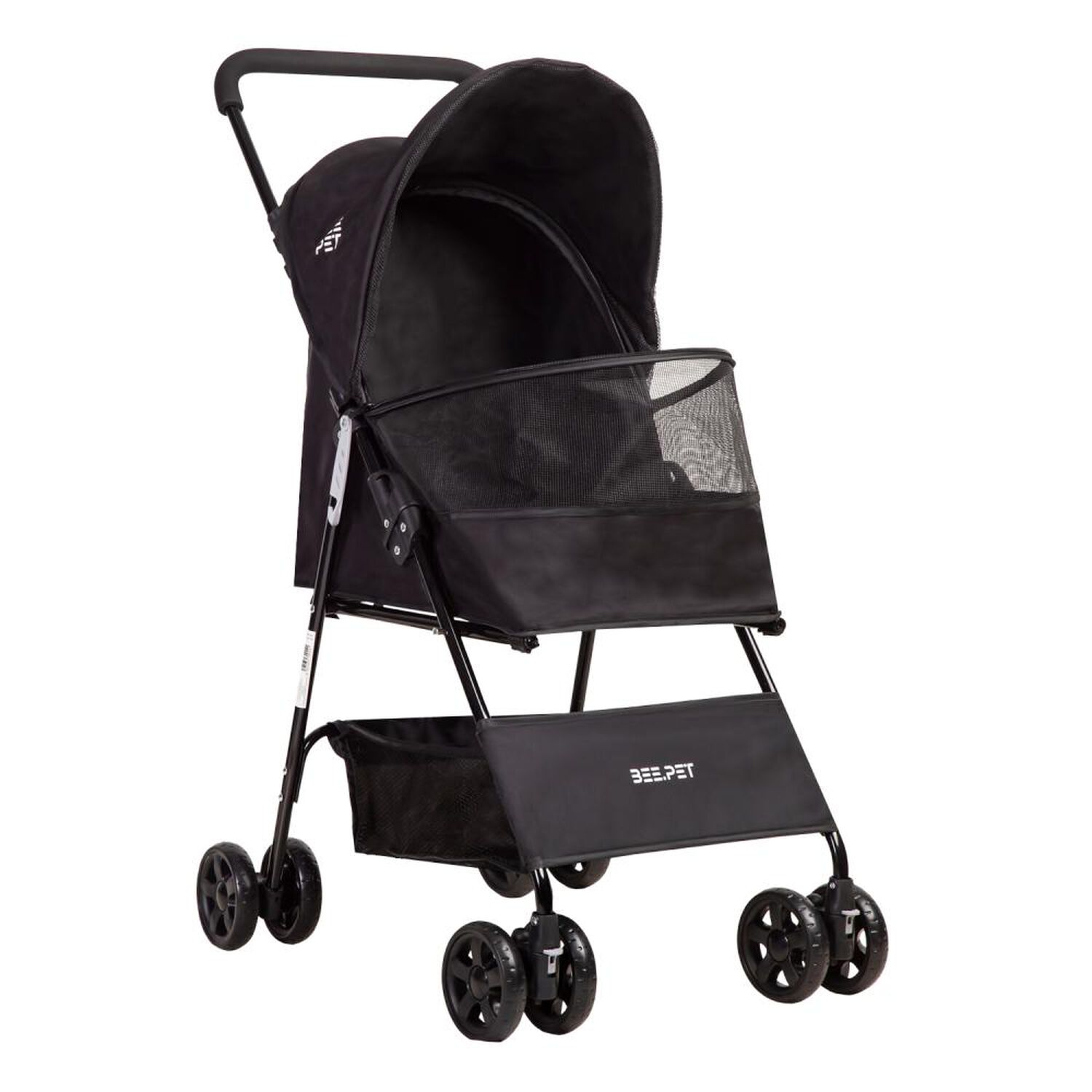 Coche Plegable de Mascota Light Negro Bebesit image number 0.0