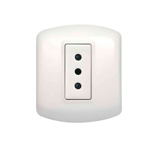 Casquete Sobrepuesto Enchufe 10a Blanco - Bticino