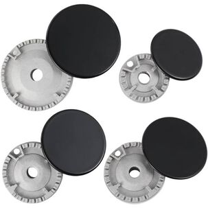 Juego 4 Quemadores Y Tapas De Cocina A Gas