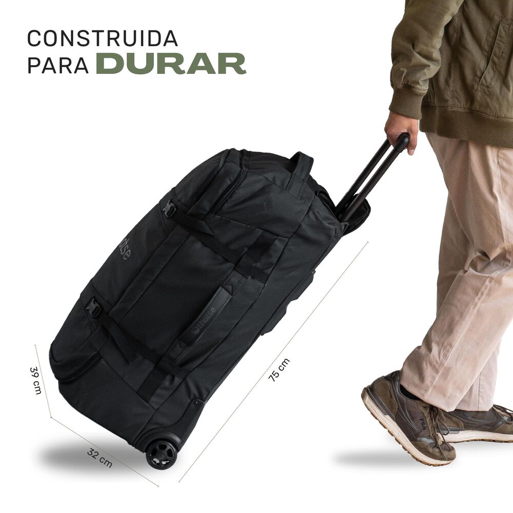 Maleta Bolso Trolly Expedition Duffel 90lts Black image number 4.0