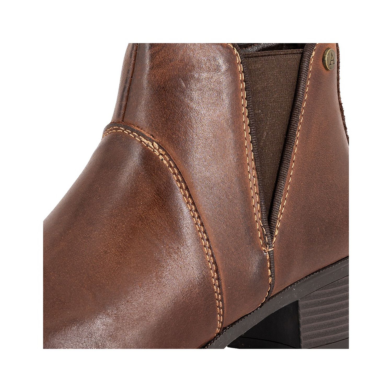 Botin De Cuero Lady Caf&eacute; Alquimia image number 4.0
