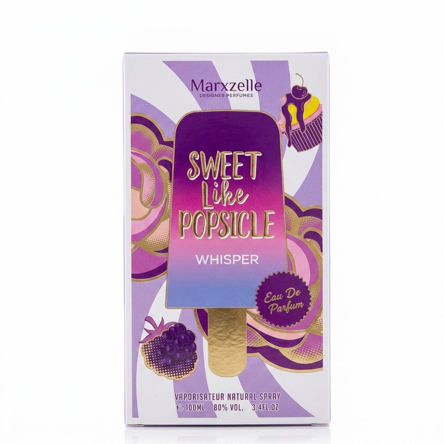 Marxzelle Sweet Like Popsicle Whisper Edp 100 Ml image number 2.0