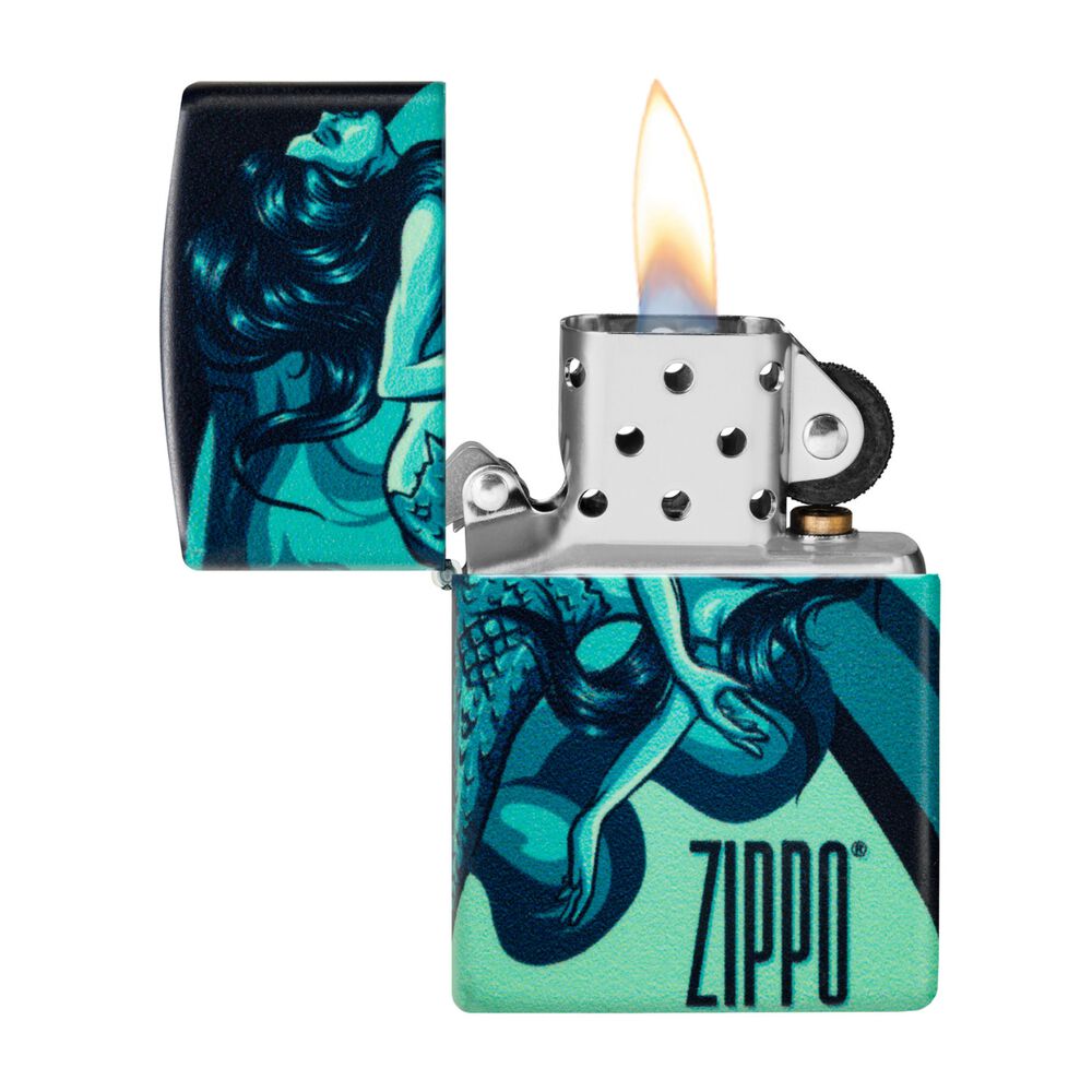 Encendedor Zippo Mermaid Zippo Design Turquesa Zp48605 image number 1.0