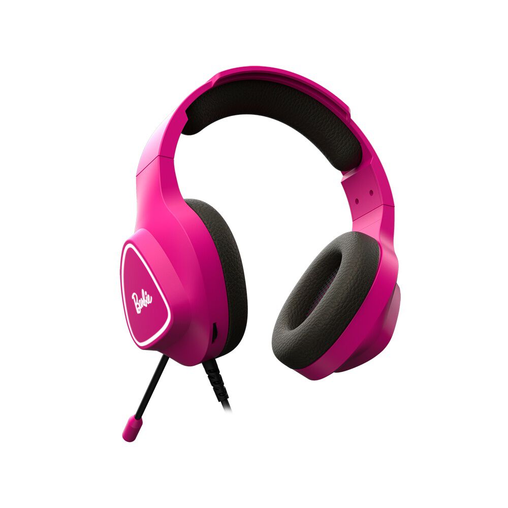 Aud&iacute;fonos Gamer De Barbie Rosados Krom Khali Multiplataforma image number 2.0
