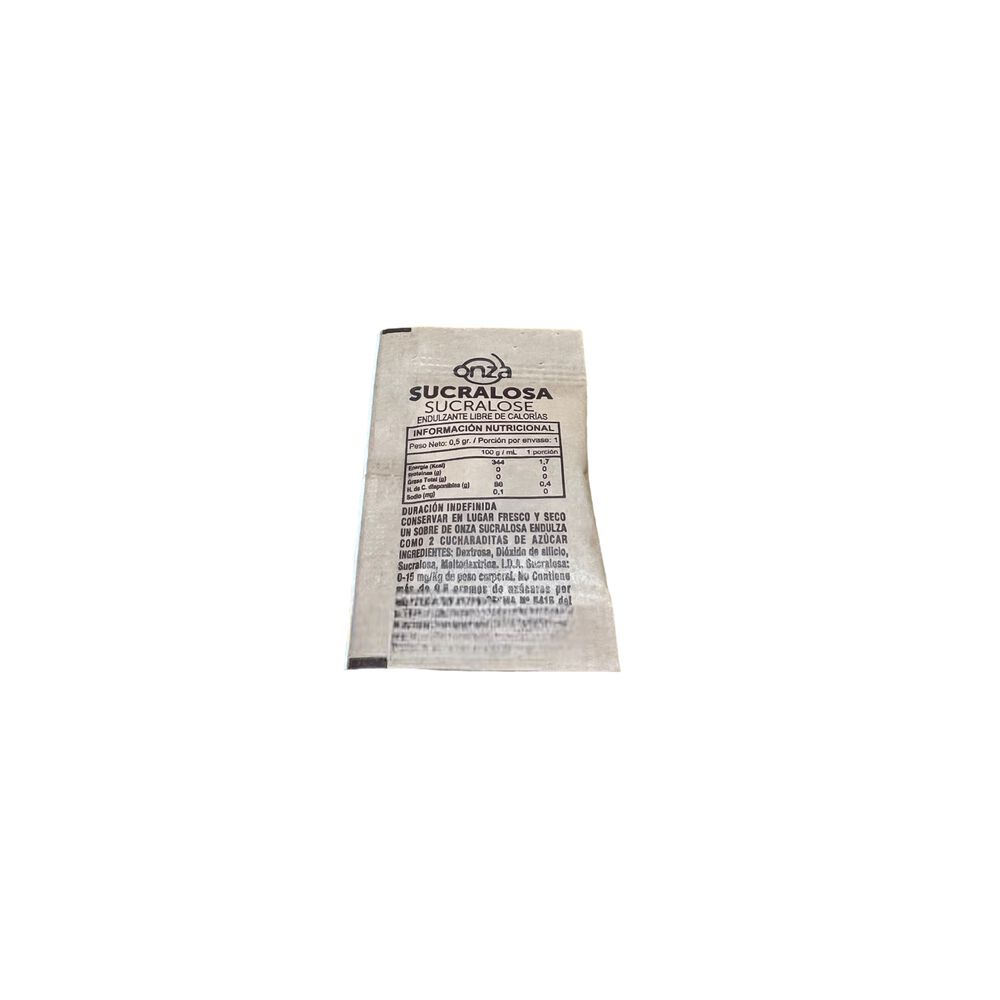 Sachet Sucralosa | Endulzante 0,5g 1000 Un image number 3.0