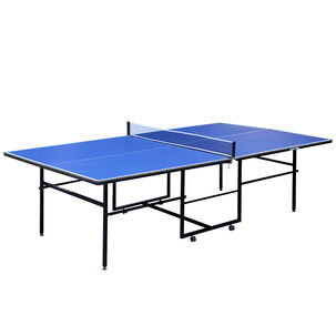 Mesa De Ping Pong Plegable Azul