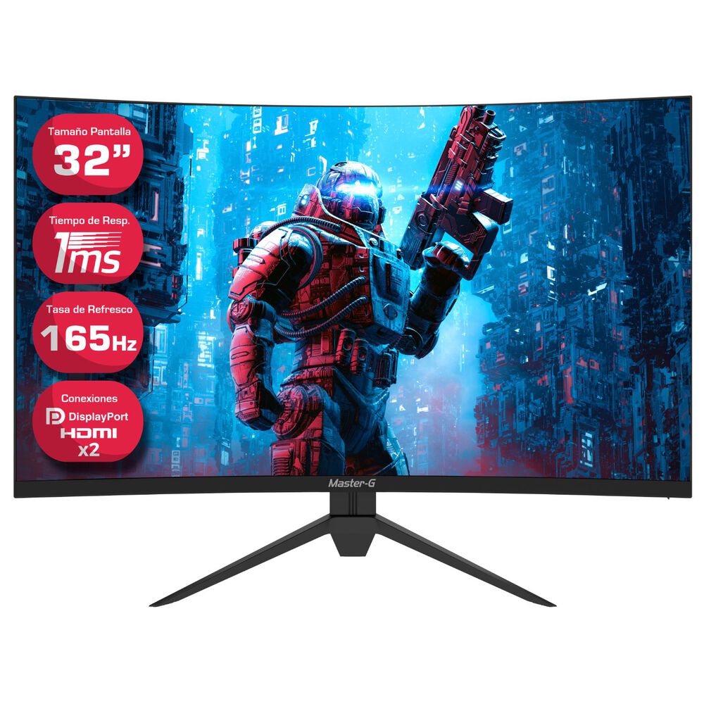 Monitor Gamer Curvo Led 32" Full Hd 165hz 1ms image number 0.0