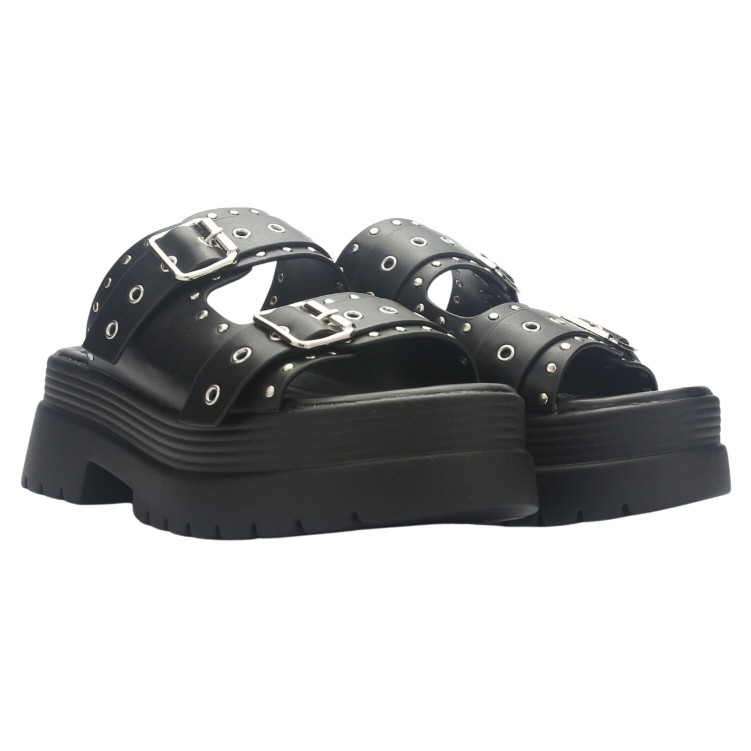 Sandalia Mujer Chalada Pop-1 Negro Casual image number 6.0