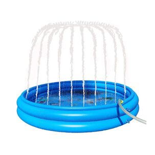 Piscina Inflable Con Aspersores Piscina 2 En 1 Niños