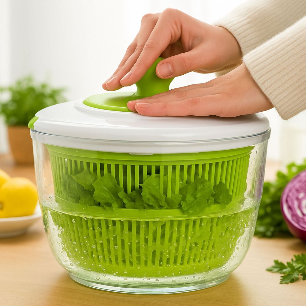 Centrifuga Secador De Lechuga Frutas Verduras Cocina image number 0.0