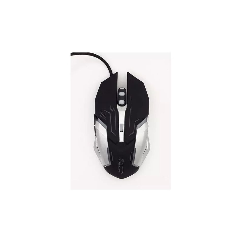 Mouse Gamer Njoytech Black Inferno Con Iluminación Led image number 0.0