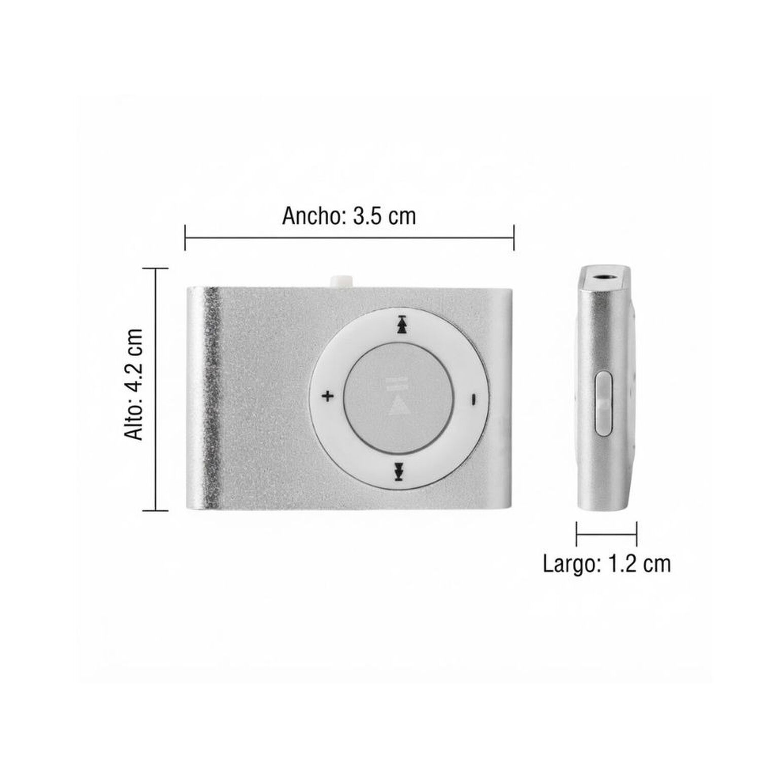 Mini Reproductor Mp3 Clip Estilo Shuffle Sin Pantalla image number 4.0