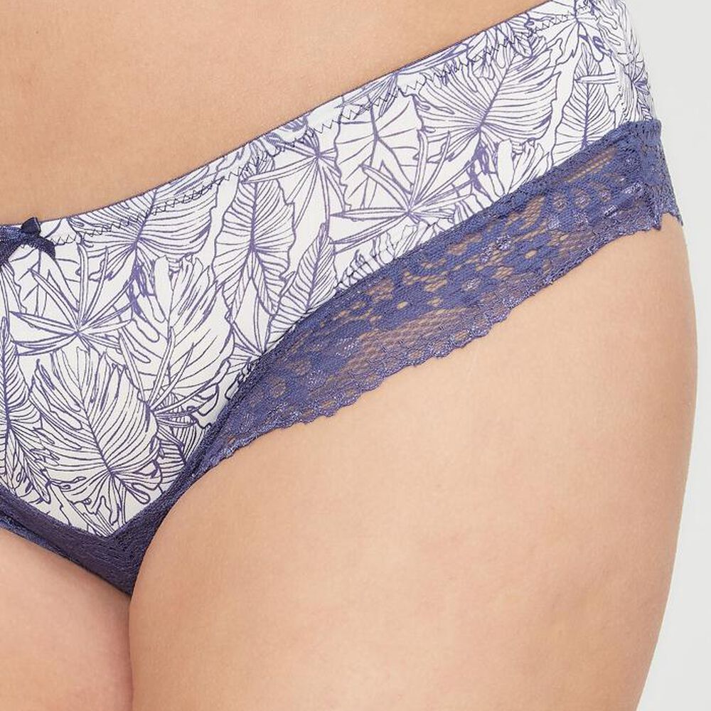 Pack 3x Pantaleta Microfibra P314.15-azu6 Kayser image number 3.0