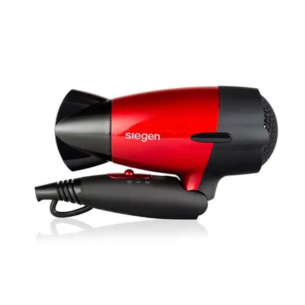 Secador De Pelo Siegen Specialist Lets Go Travel Rojo Sg3011 1400watts image number 2.0