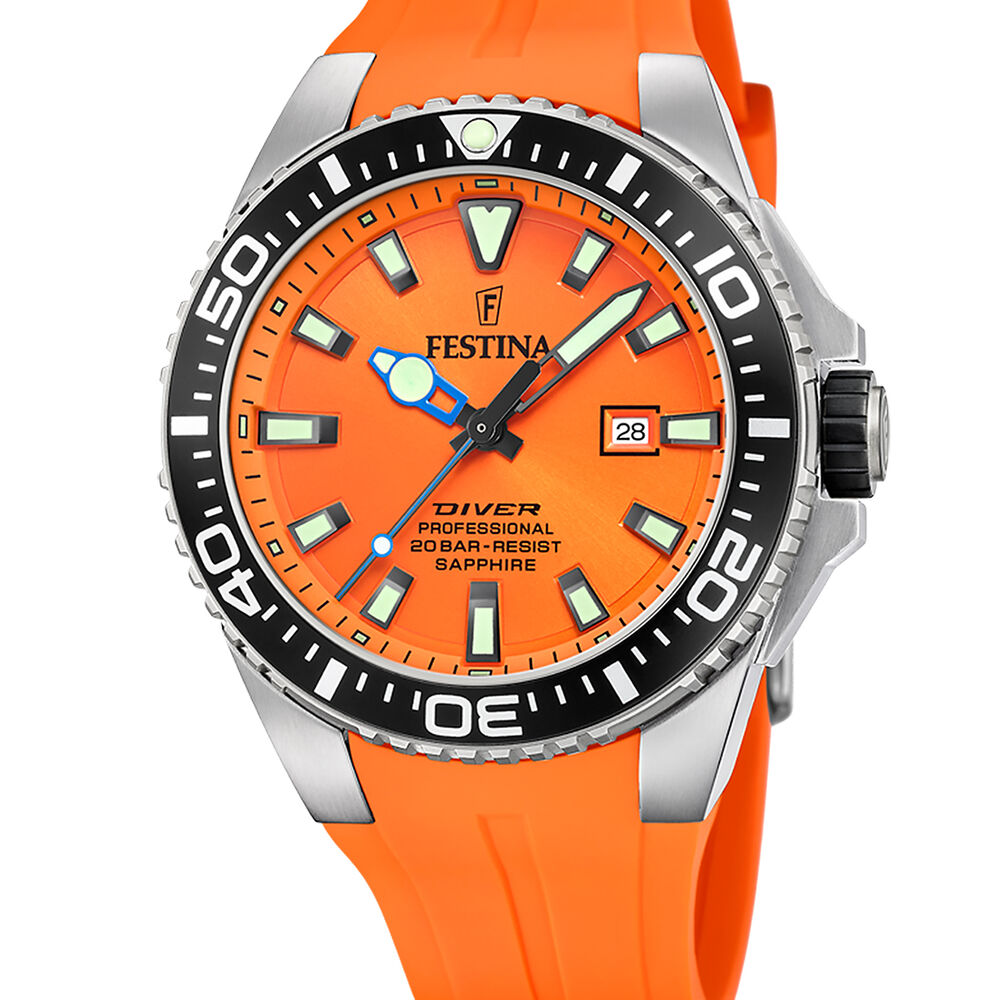 Reloj F20664/4 Festina Naranjo Hombre The Originals image number 0.0