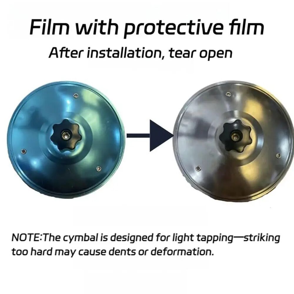 Adorno Entretenido Para Auto Mini Platillo Crash De Batería image number 4.0