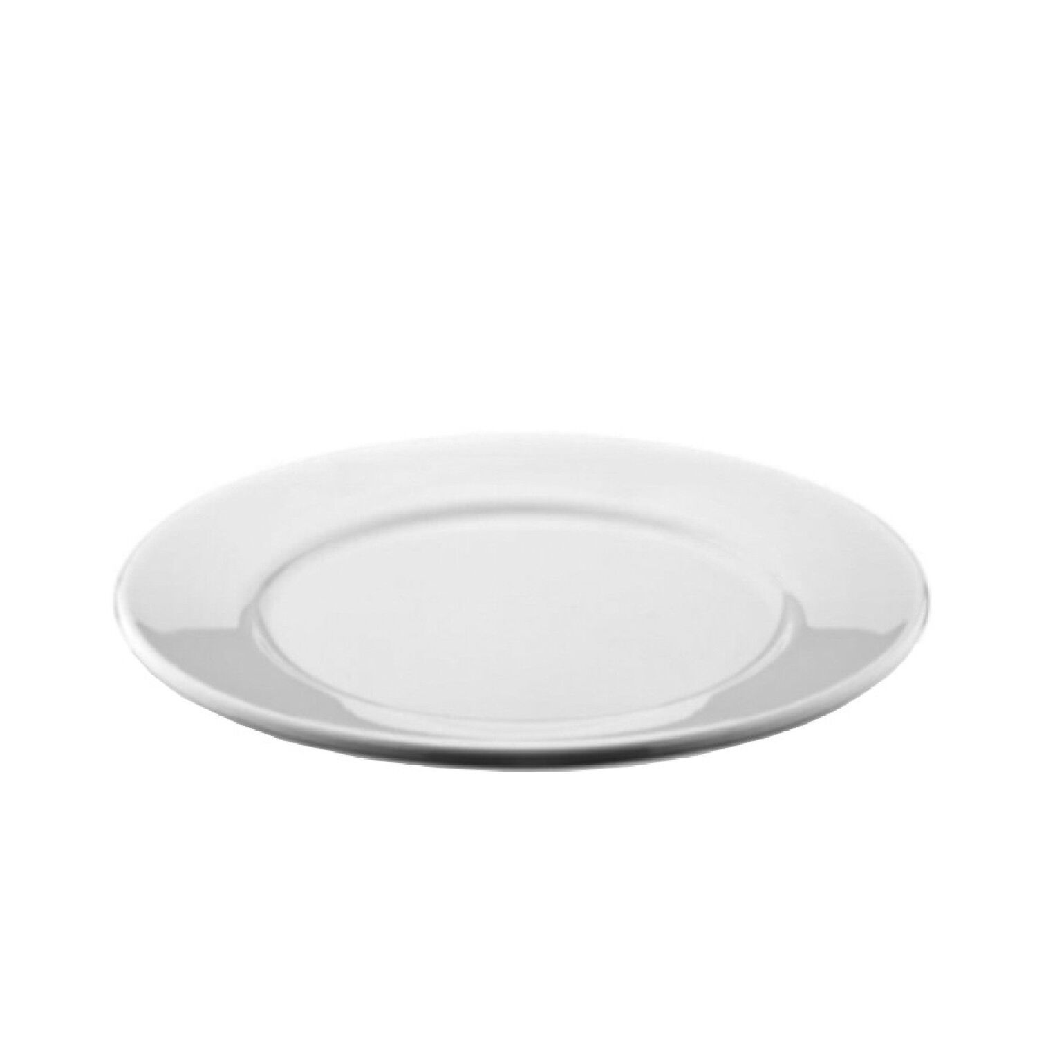 Set De 6 Plato De Policarbonato Blanco 17 Cm image number 1.0