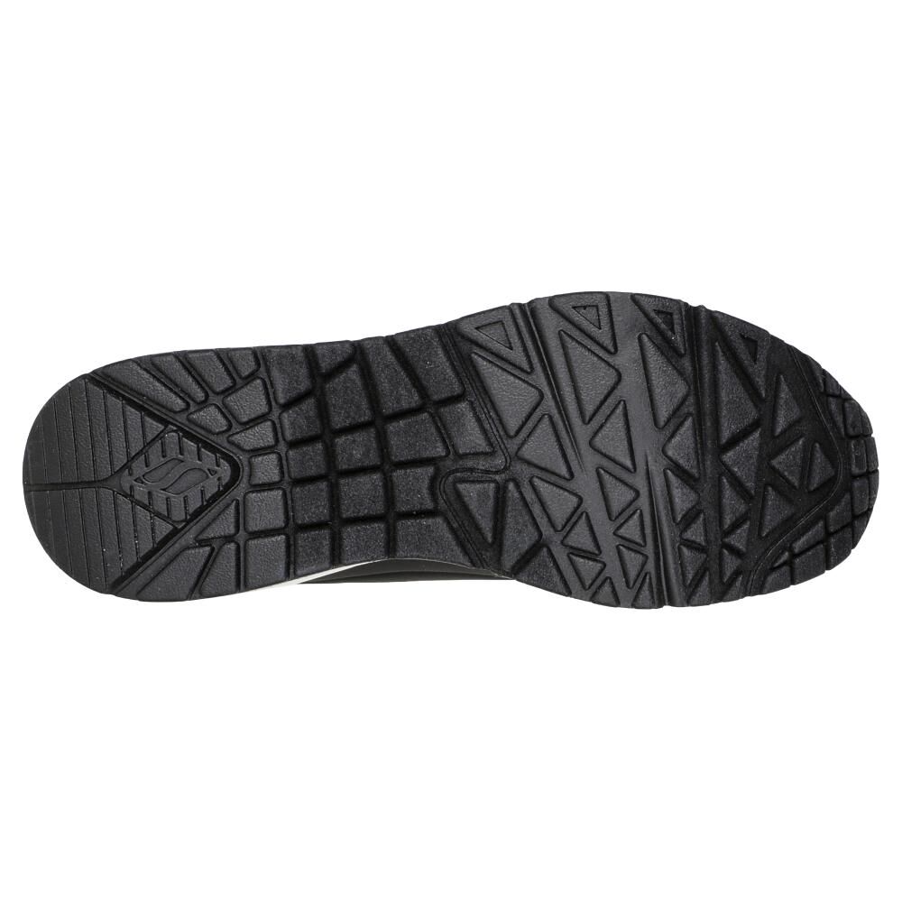 Zapatilla Urbana Mujer Skechers Uno Negro image number 3.0