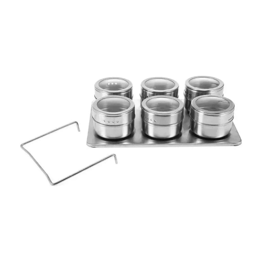 Organizador Especiero Rectangular De Cocina 6 Pcs image number 1.0