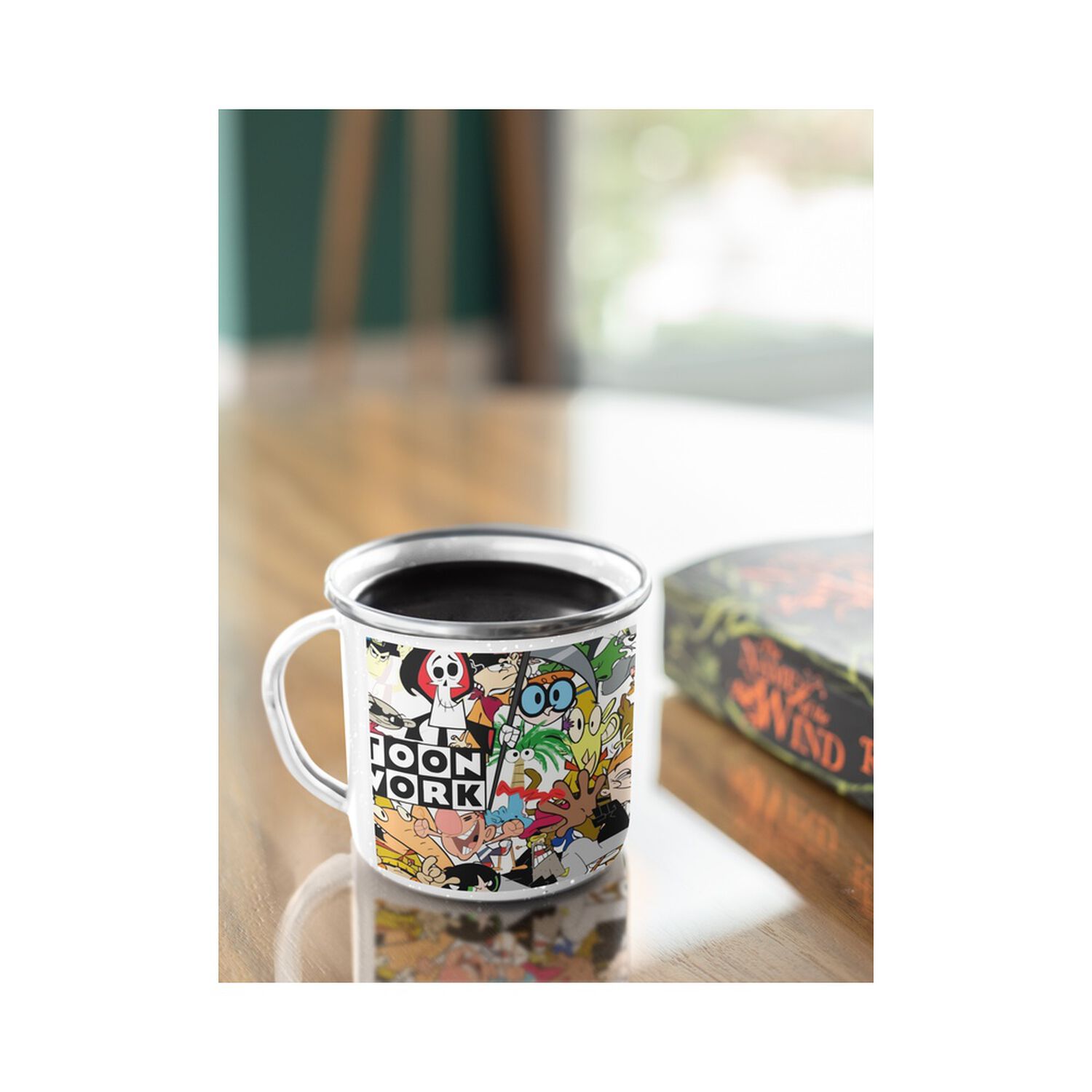 Taza Enlozada Lechera Cartoon Network Monitos Animados image number 2.0