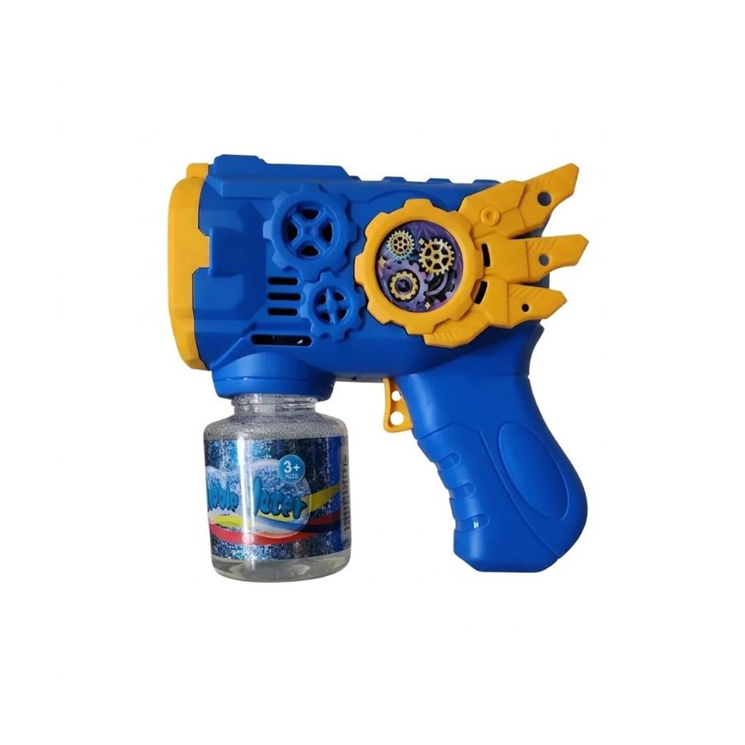 Pistola Lanza Burbujas El&eacute;ctrica Flying Armor Con Luces image number 0.0