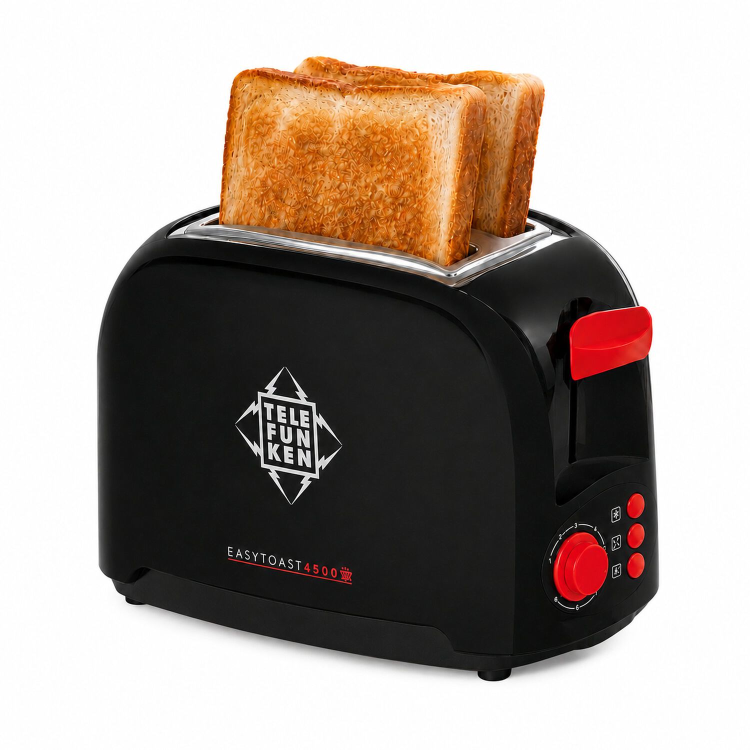 Tostador De Pan El&eacute;ctrico 900w Easy Toast 4500 Black (3en1) image number 0.0