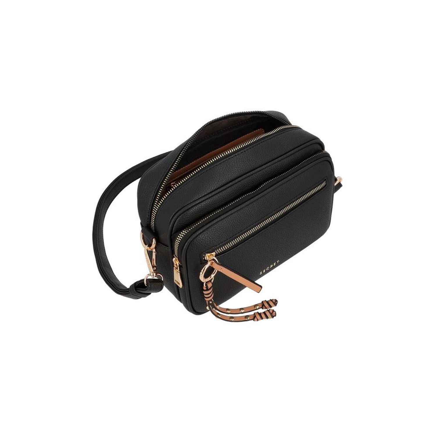 Bandolera Secret Lucca St6 S Negro image number 3.0