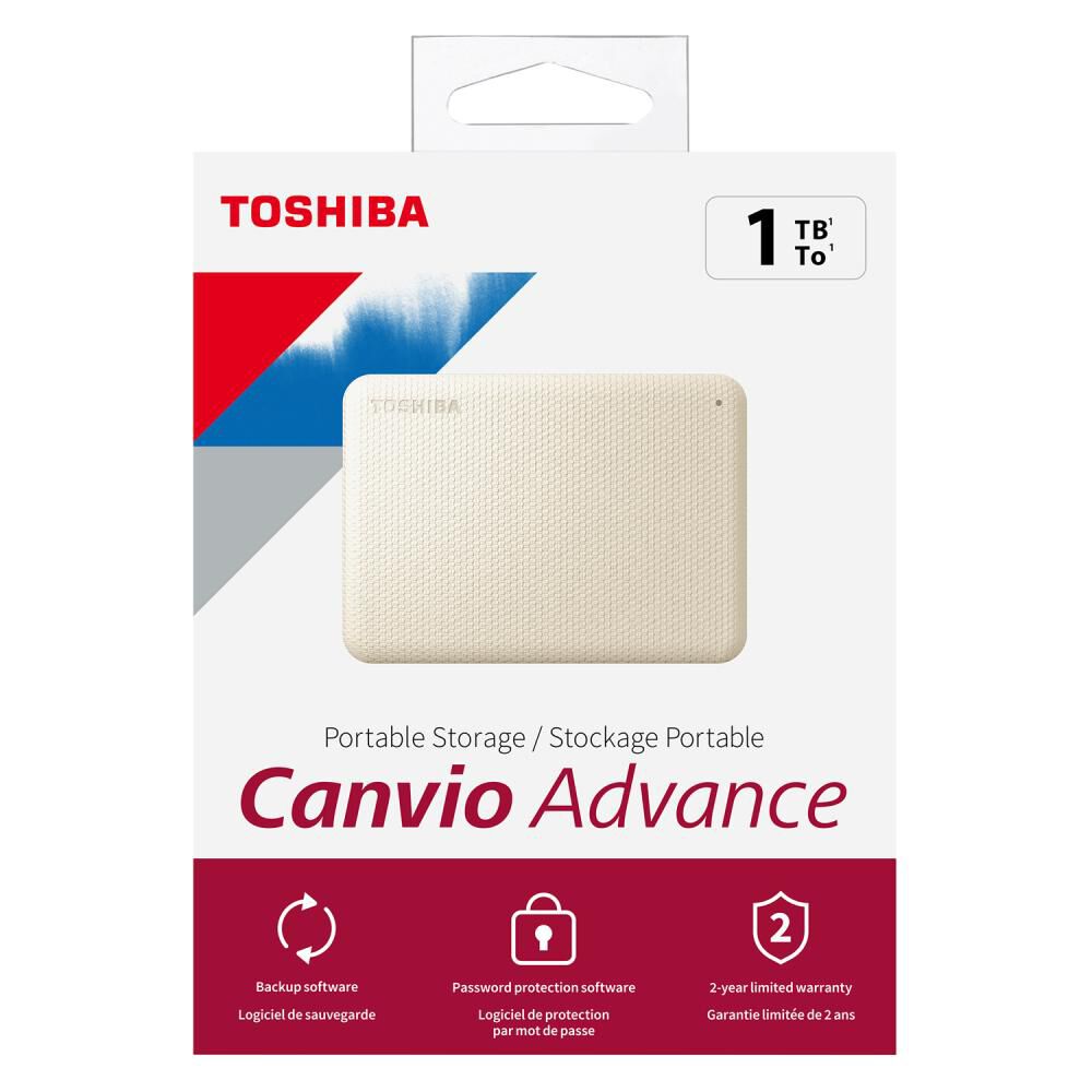 Disco Duro Portátil Toshiba Canvio Advance V10 1 TB image number 8.0