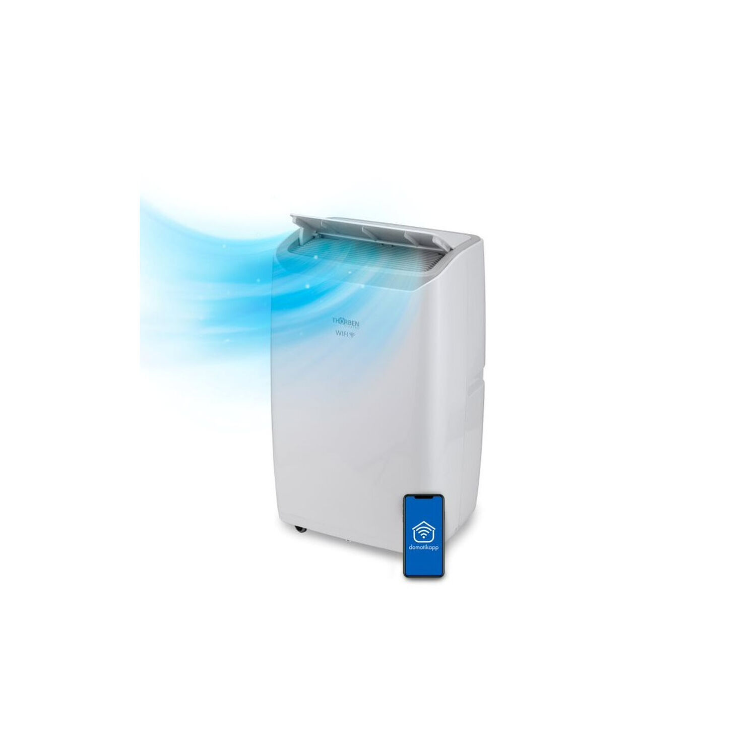 Aire Acondicionado Portatil Frio/calor Thor Smart Pac 4en1 Wifi 14000 Btu image number 0.0