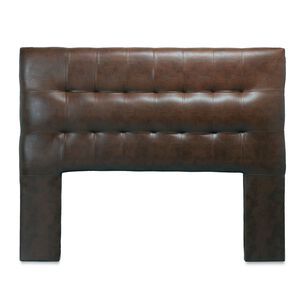 Respaldo Alicante Con Patas Pu King Café Oscuro