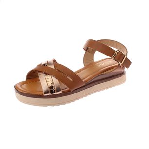 Sandalia Caf&eacute; V&iacute;a Franca Art. 51309b3225ybrown