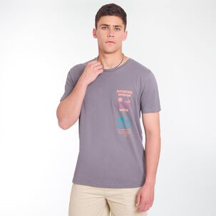 Polera Lisa Manga Corta Cuello Redondo Hombre Ocean Pacific