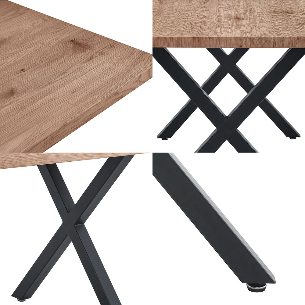 Mesa De Comedor 160x90x75cm Brooklyn Caf&eacute; image number 3.0