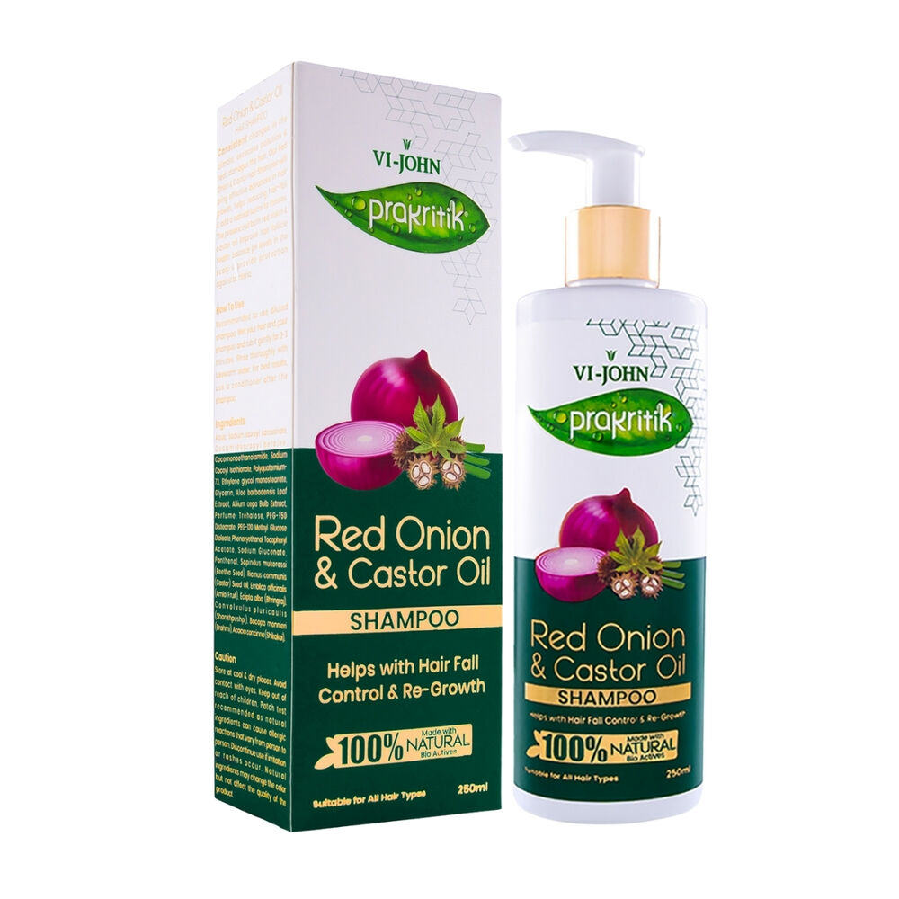 Prakritik Shampoo Cebolla Roja Y Castor 250 Ml image number 0.0