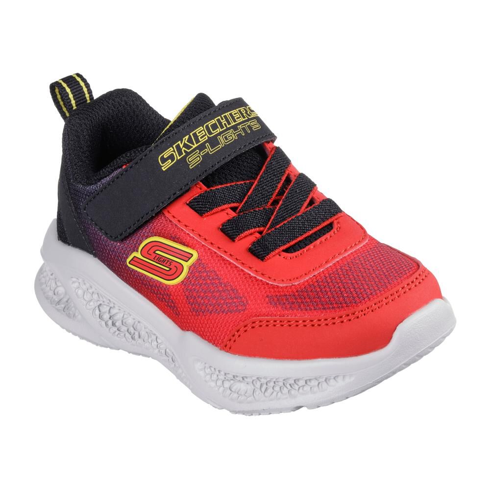 Zapatilla Infantil Niño Skechers Skechers Meteor-lights-krendo Rdbk image number 6.0