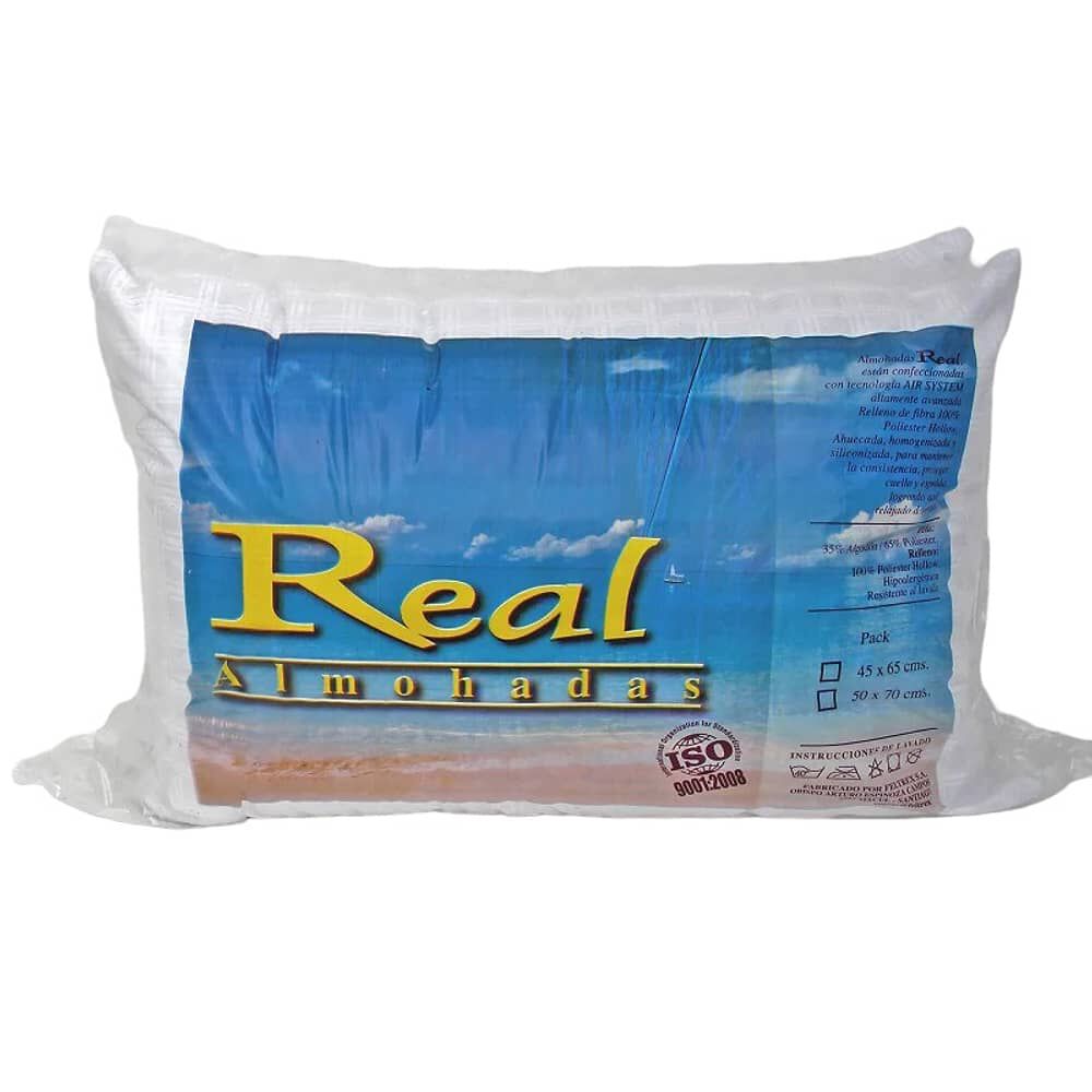 Pack 2 Almohadas 45 X 65 Tela Microfibra 400grs image number 0.0