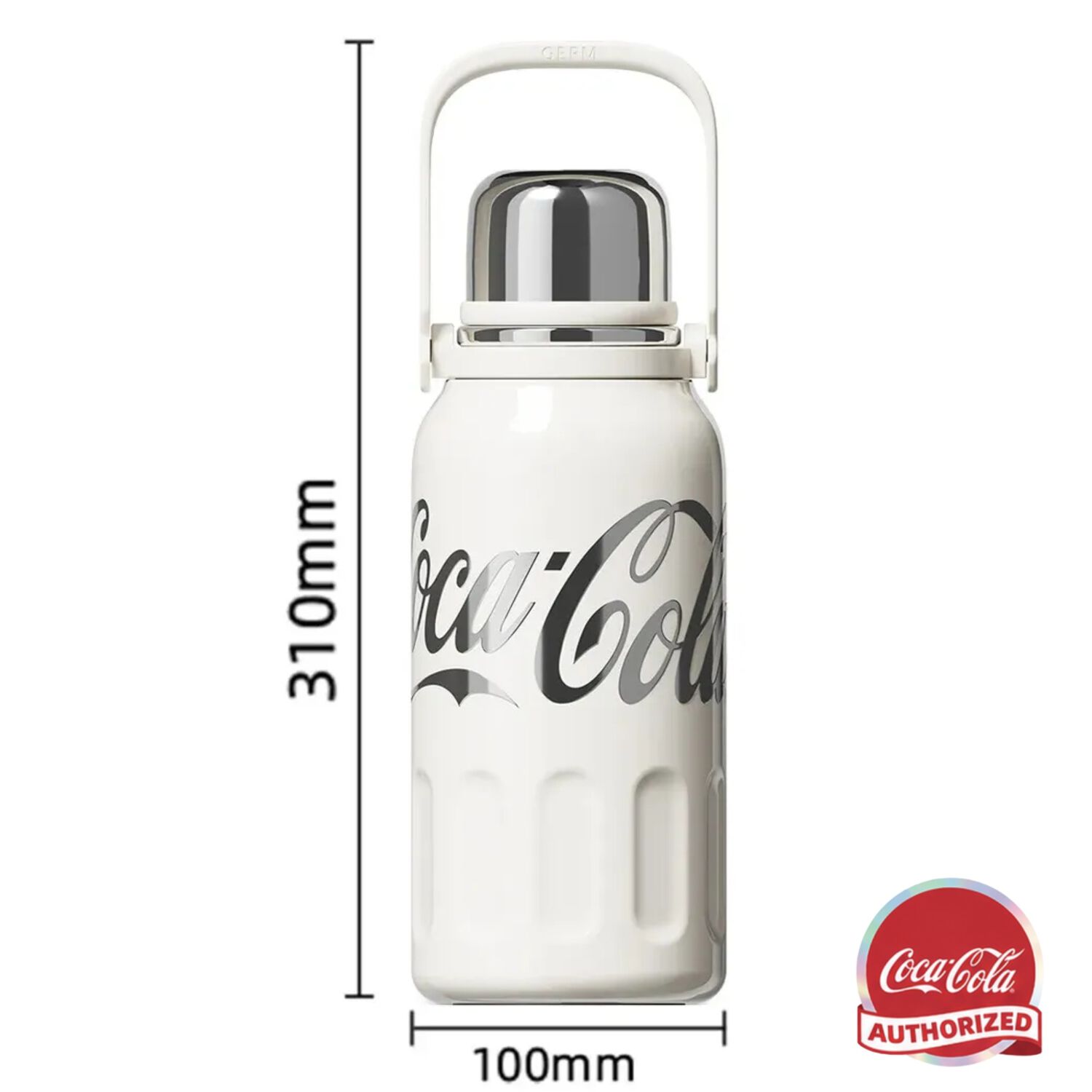 Termo Germ De Acero Inoxidable Coca-cola 1.2l White Edition image number 8.0