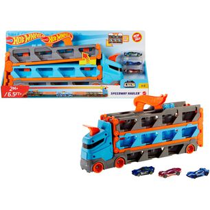 Autopista Hot Wheels Large Scales Remolque