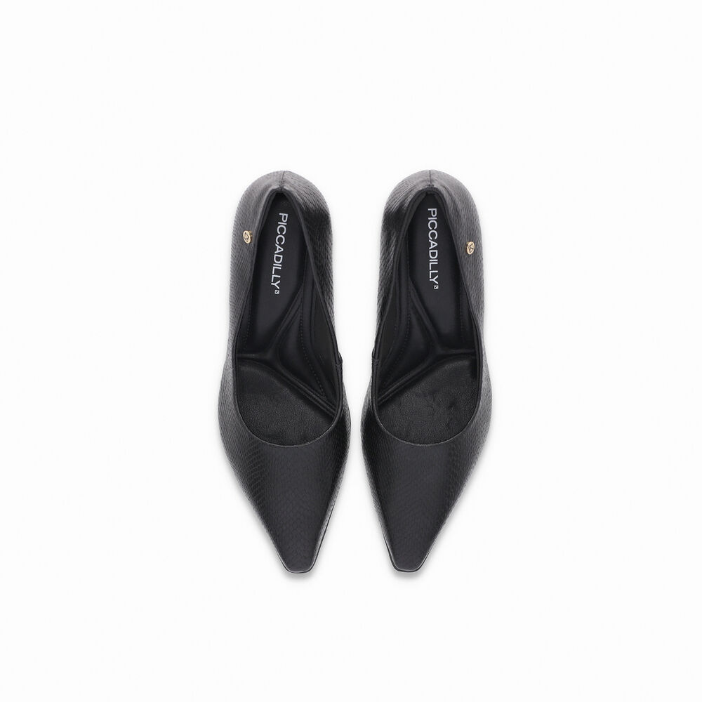 Zapato Mujer Negro/snake Irene Piccadilly image number 2.0