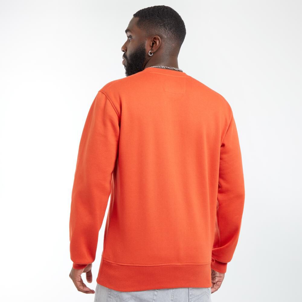 Polerón Liso Regular Cuello Redondo Hombre Rolly Go image number 3.0