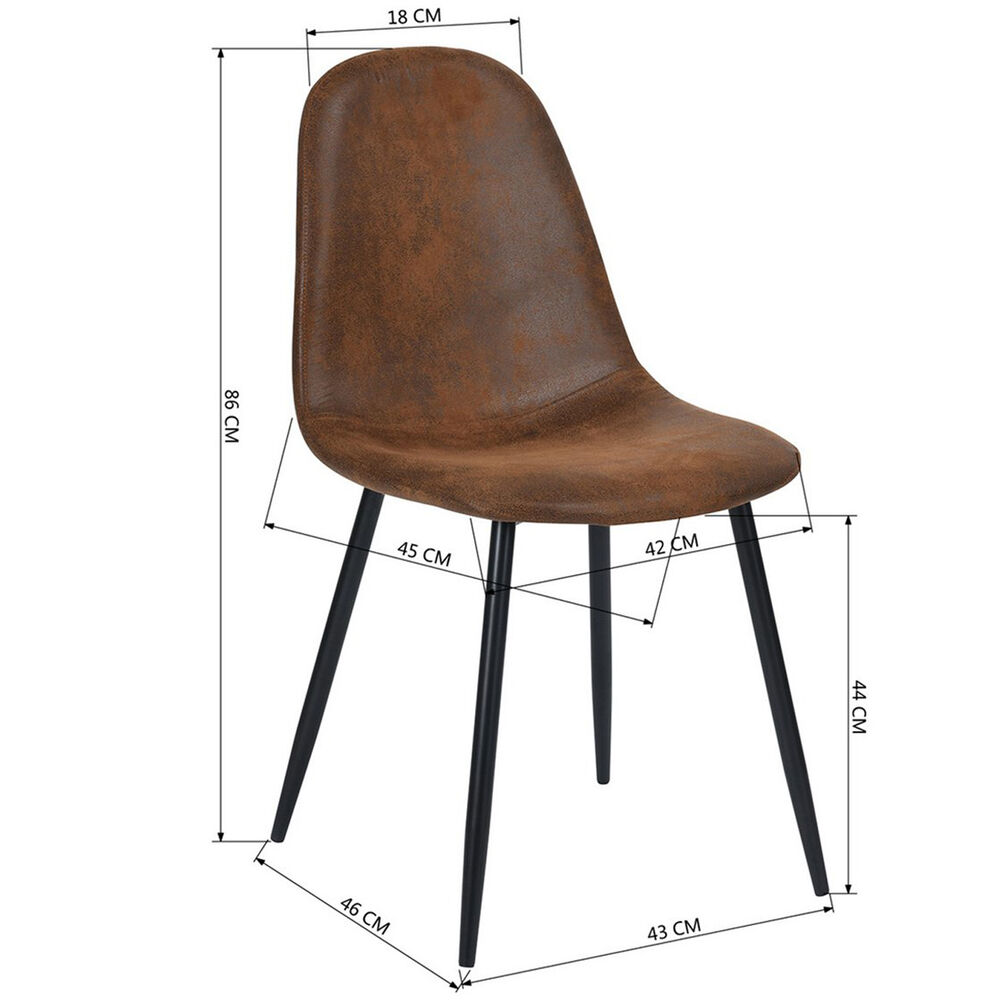 Pack 4 Silla Comedor Charleston image number 2.0