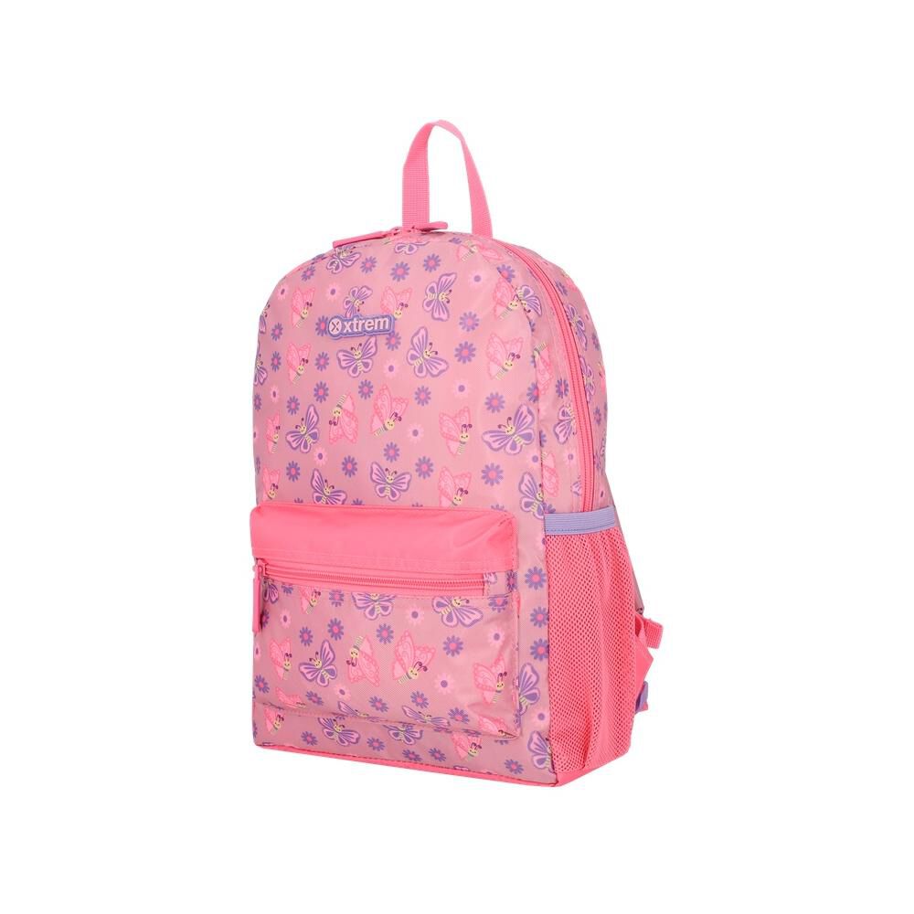 Minipack 6xt Mochila Ni&ntilde;a Xtrem Mariposas Rosado image number 1.0