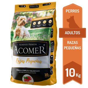 Alimento Para Perro Adulto Raza Pequeña Acomer 10kg