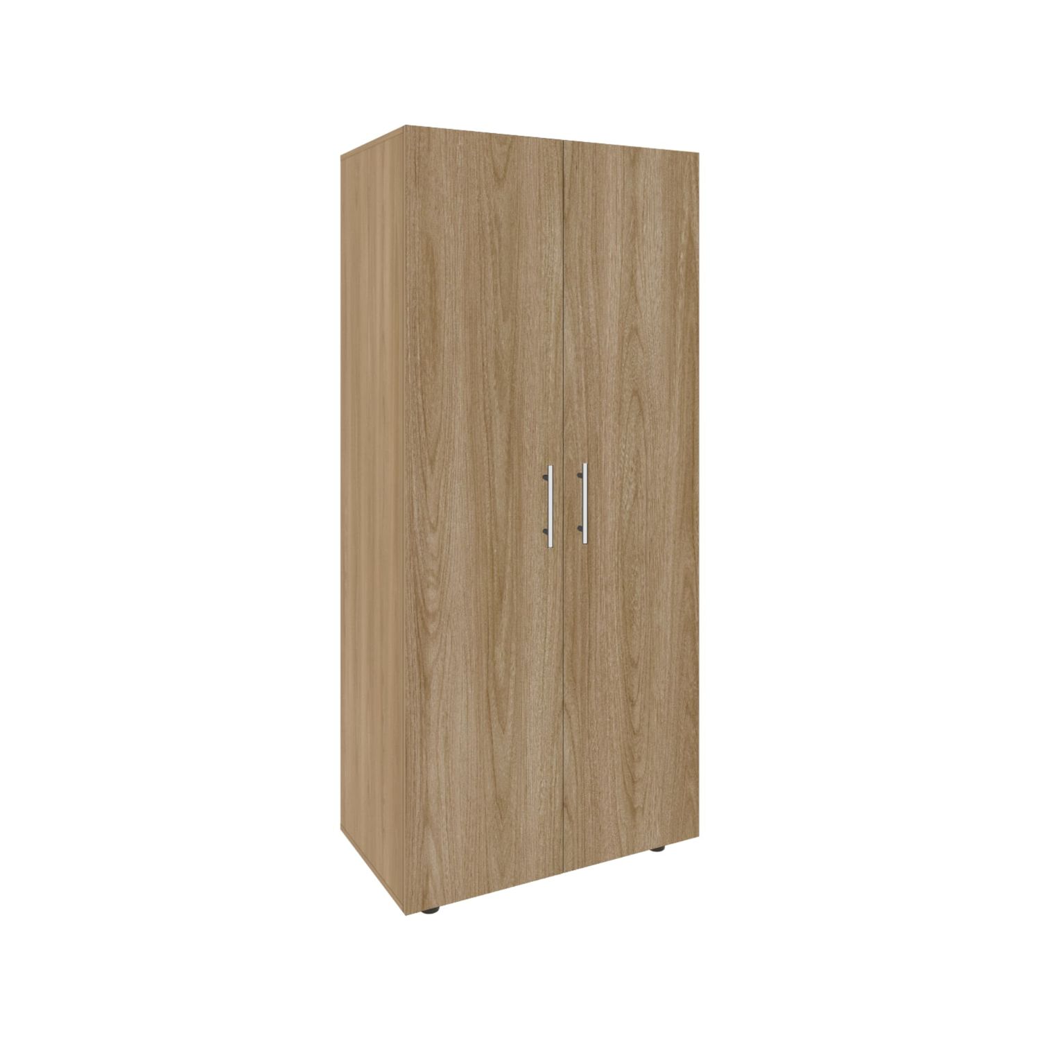 Closet 2 Puertas Fm Melamina Caf&eacute; Claro Y Blanco 180x80x48 Cm image number 0.0