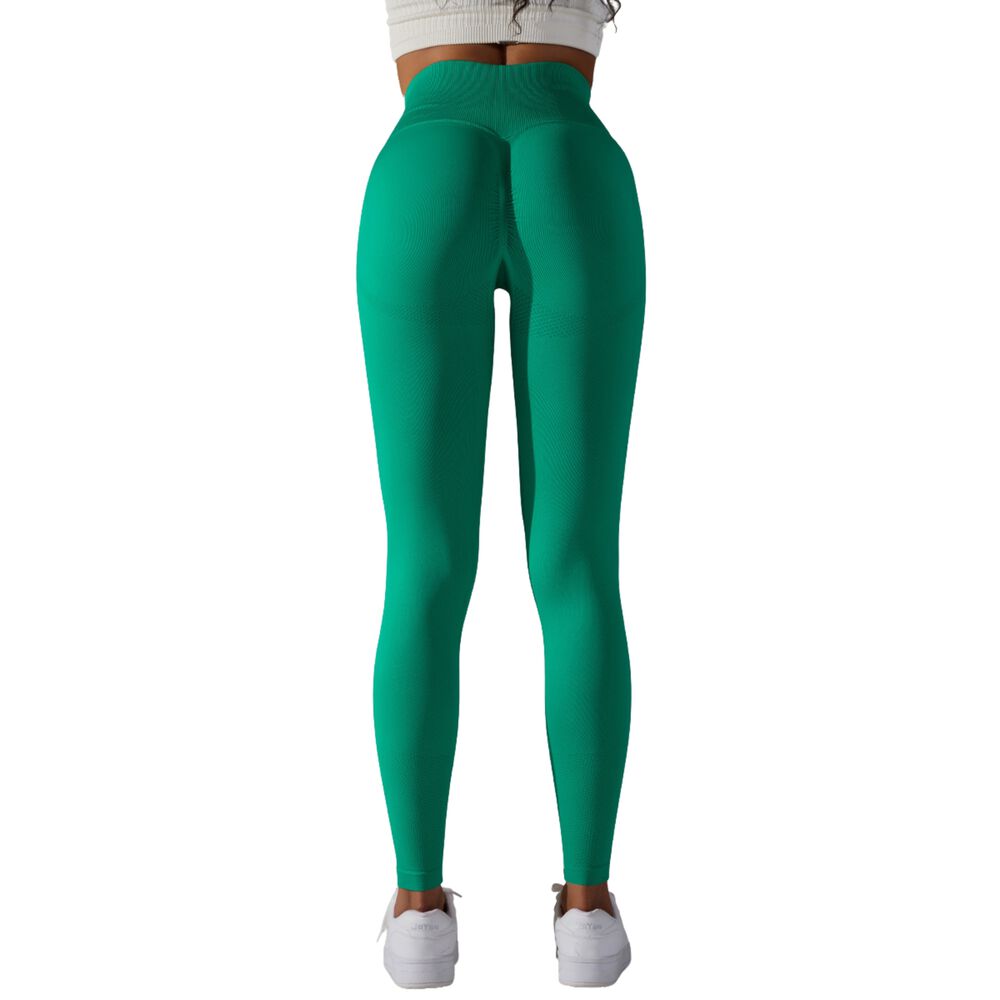 Calzas Leggings Push Up Solido Sukha Verde image number 1.0