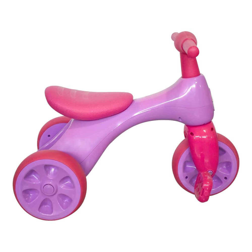 Triciclo Correpasillo Aprendizaje Con Pedales Rosado Bex image number 2.0