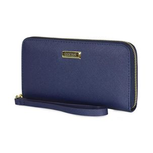 Billetera Mujer Jaeda Azul Kenneth Cole