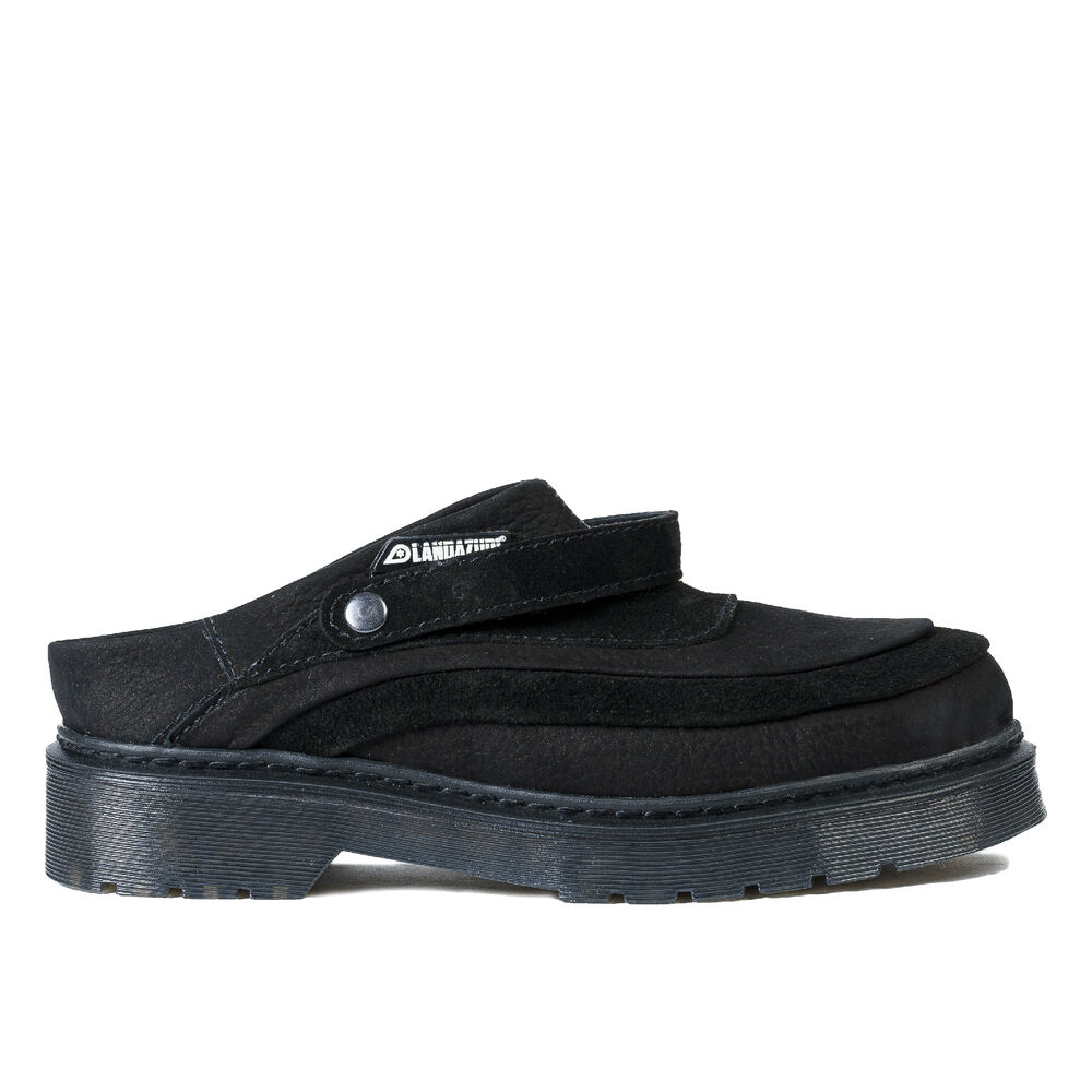 Zapato Cuero Mule Adriático Reno Negro Landazuri image number 0.0